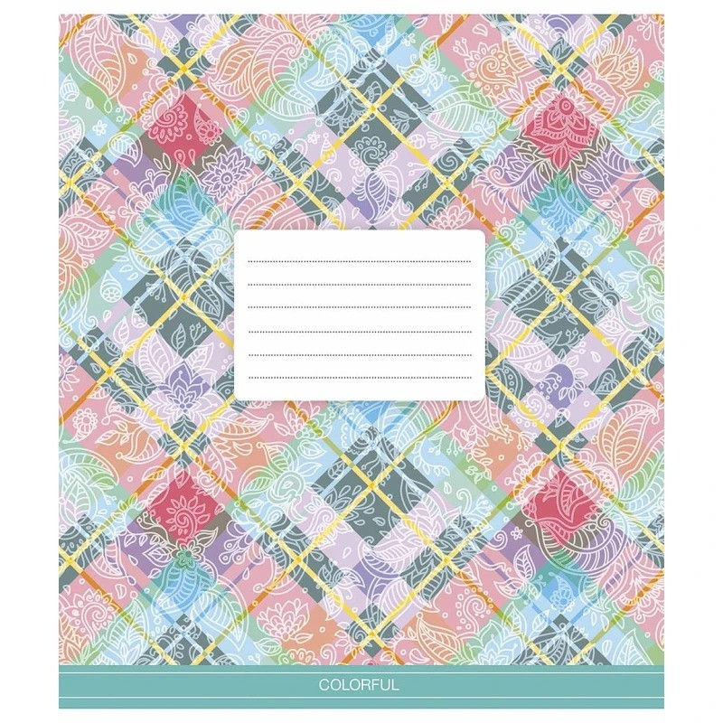 Зошит учнівський "Сolor mania" 024-3386L-5 в лінію, 24 аркушів Вінниця - фото 1