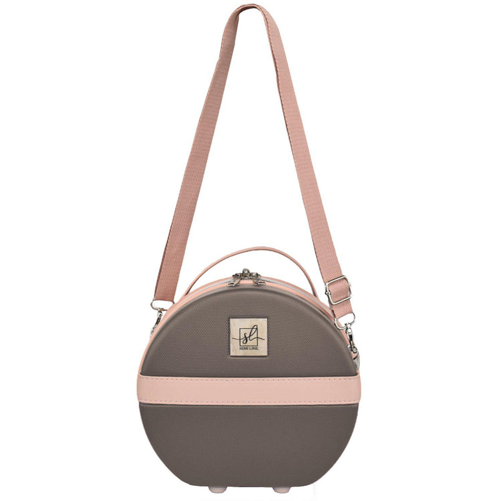 Бьюти-кейс Semi Line 5L Brown/Pink Cream (T5673-1) Винница - изображение 3