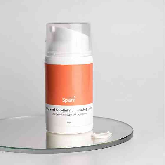 Увлажняющий крем для шеи и зоны декольте Neck and Decollete Correcting Cream Spani 50 мл Винница