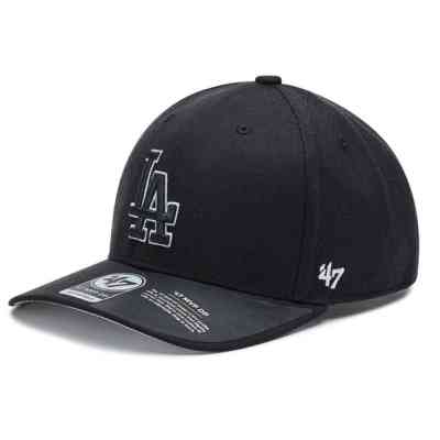 Кепка 47 Brand Dp Los Angeles Dodgers B-Clzoe12Wbp-Bkb Чорний/Світло-сірий (193234937041) Вінниця