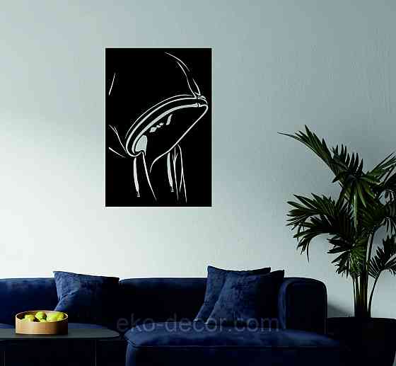 Декоративне настінне Панно «Силует», Декор на стіну Київ