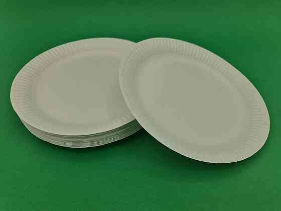 Тарілка паперова 23см Біла 50шт (1 пач.) Харків