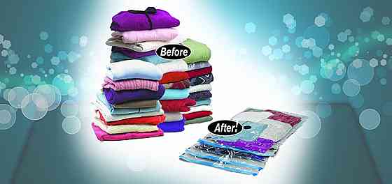 Вакуумный пакет для хранения вещей 80 * 110 см Винница