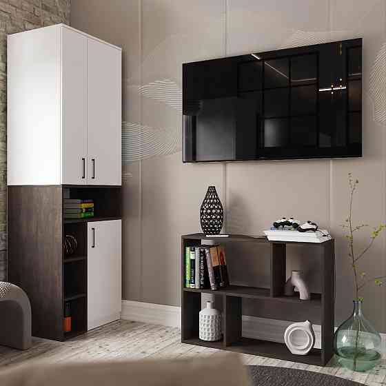 Полиця приставна Т-9, Дуб Сонома Трюфель, 934/250/700 Львів