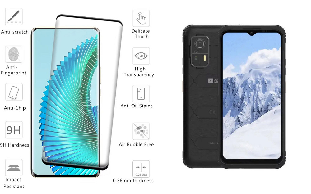 Захисне скло HyperGlass Pro для AGM H Max – максимальна чутливість та захист Київ - фото 2