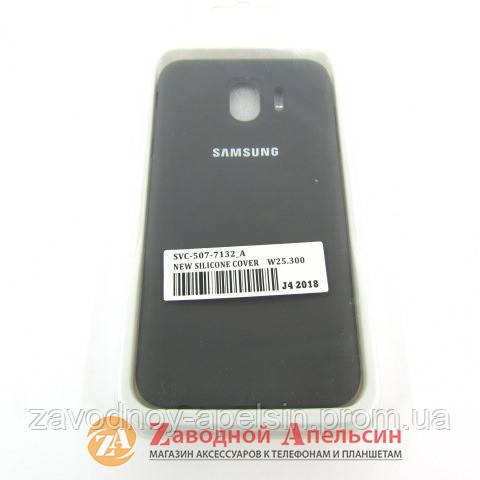 Samsung J4 J400 защитный чехол Silicone Cover Одесса - изображение 3