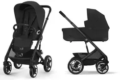 Дитяча коляска Cybex Talos S Lux Rama Czarna Moon Black Głęboko-Spacerowy Київ