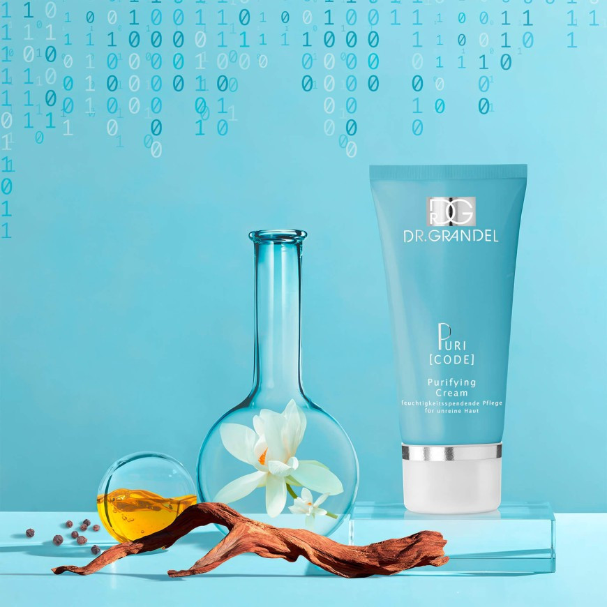 Протизапальний крем для жирної та комбінованої шкіри Puri Code Purifying Cream Dr.Grandel, 50 мл Дніпро - фото 3