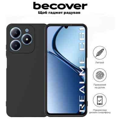 Чехол для мобильного телефона BeCover Realme C61 Black (711898) Винница