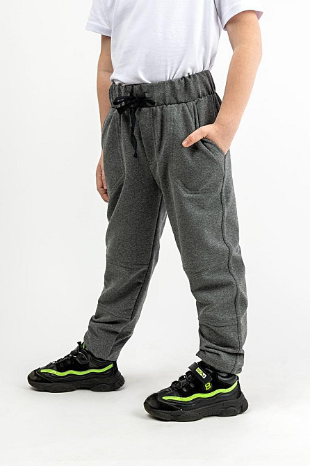 Штани дитячі, сірі топ Крохатушка одяг Київ - фото 2