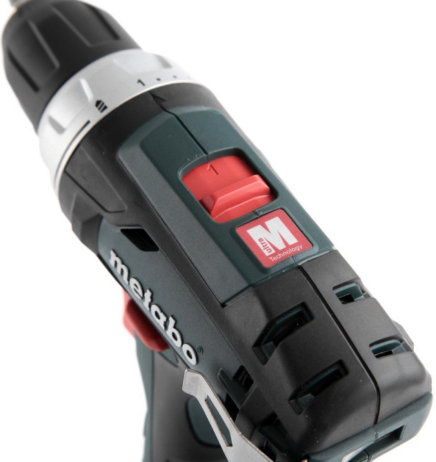 Акумуляторний шуруповерт Metabo PowerMaxx BS Basic 2х2,0 Ач пластиковий чемодан (600080500) Київ - фото 7