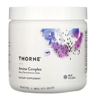 Амінокислота Thorne Research Комплекс амінокислот, смак ягід, Amino Complex, Berry Flavored, 228 г (THR-00464) Вінниця - фото 1