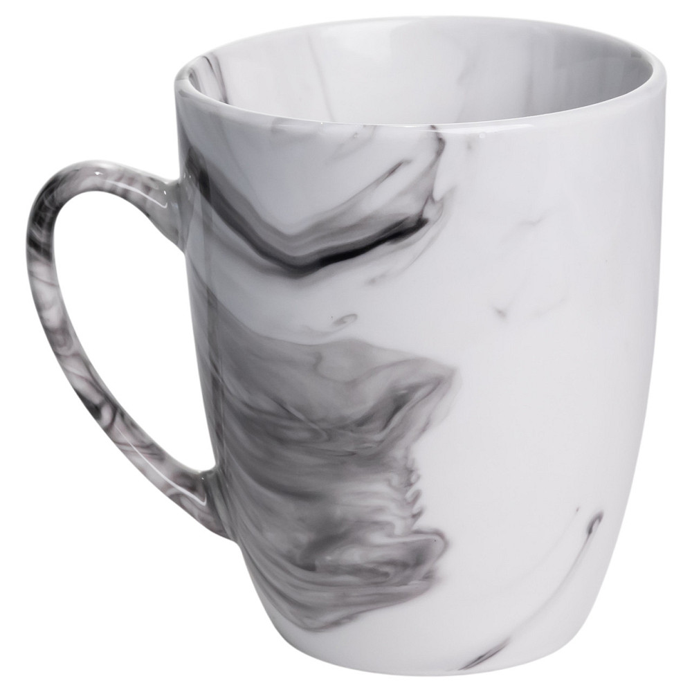 Yiwu Столовий набір посуду тарілок і чашок 24 предметів на 6 персон Marmor порцеляновий MD-24-2 Коломыя - изображение 6