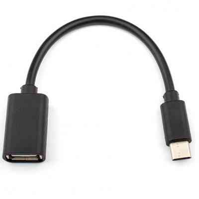 Дата кабель OTG USB 2.0 AF to Type-C 0.1m Atcom (14716) Вінниця