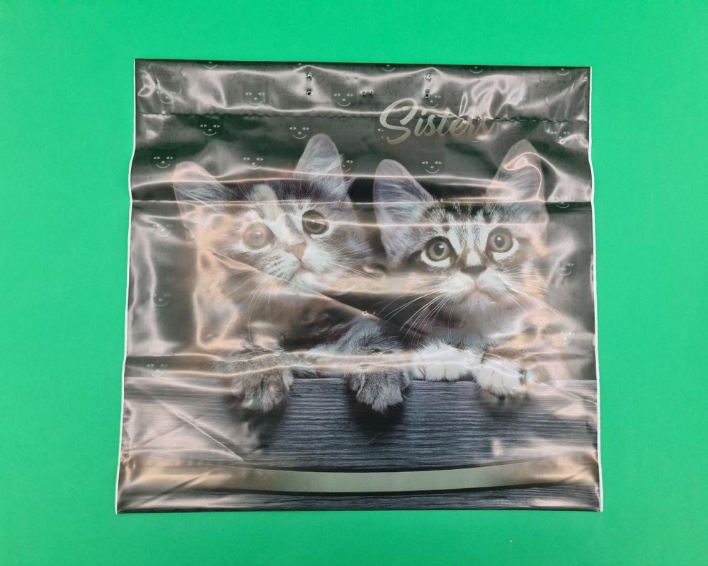 Пакет с пластиковой ручкой (36х37)  