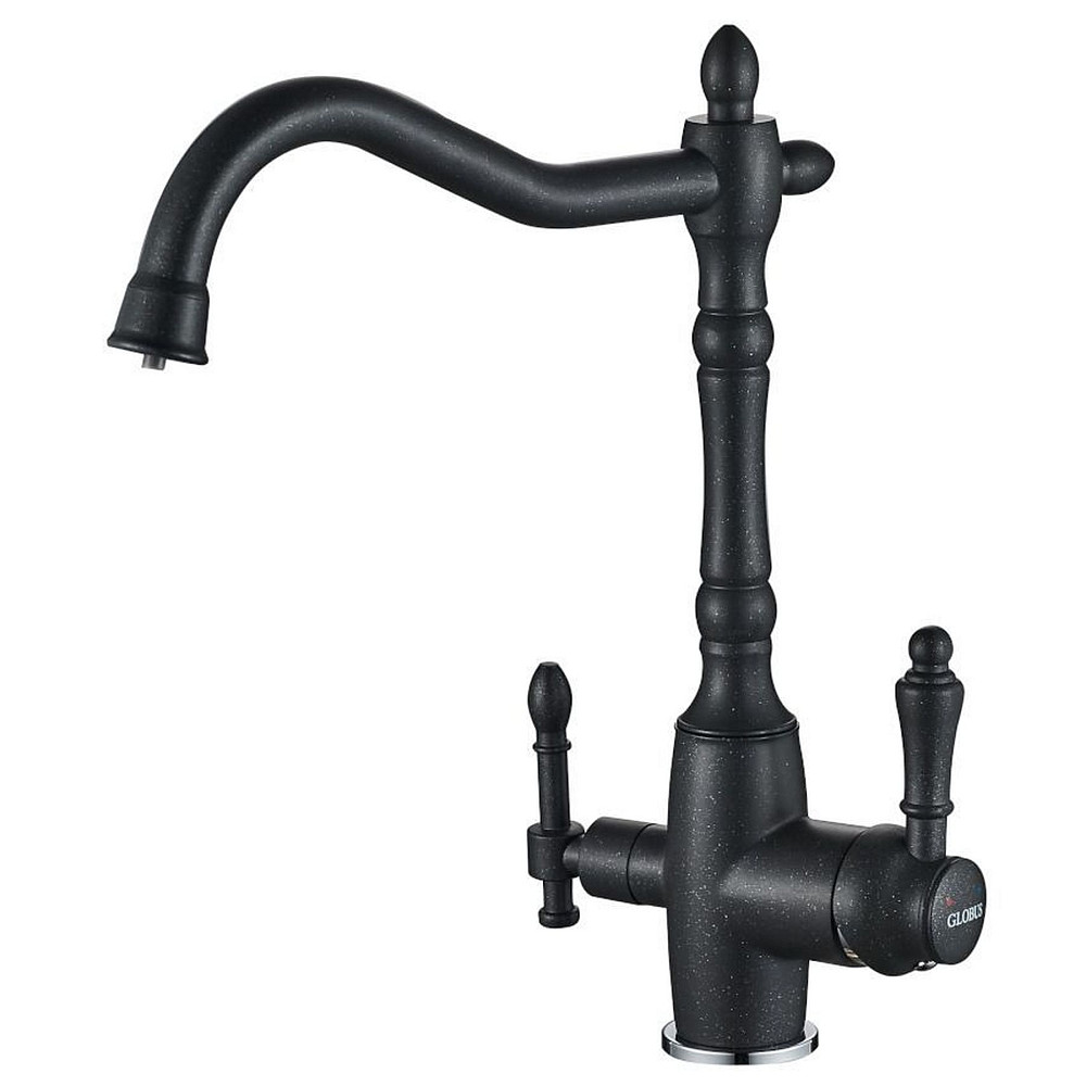 Змішувач для кухні під осмос Globus Lux LAZER GLLR-1000-1-ONIX Луцк - изображение 1