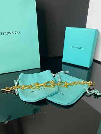 Тиффани браслет цепь / позолота 18 К  /  упакован в мешочек Tiffany Одесса