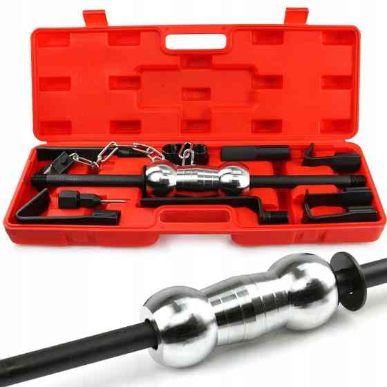 Набір для видалення вм'ятин на кузові автомобіля інерційний молоток зворотний 57.7 см Mar-Pol (M57454) Нововолинськ