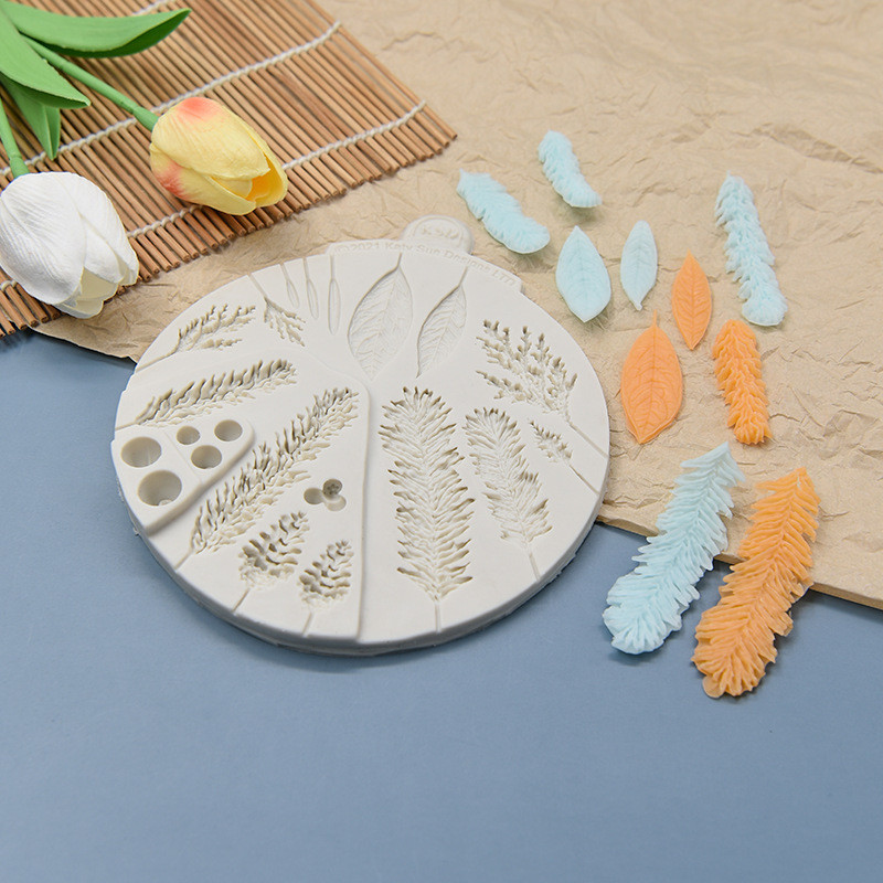 Молд новогодний шишки 14 см серый Киев - изображение 7