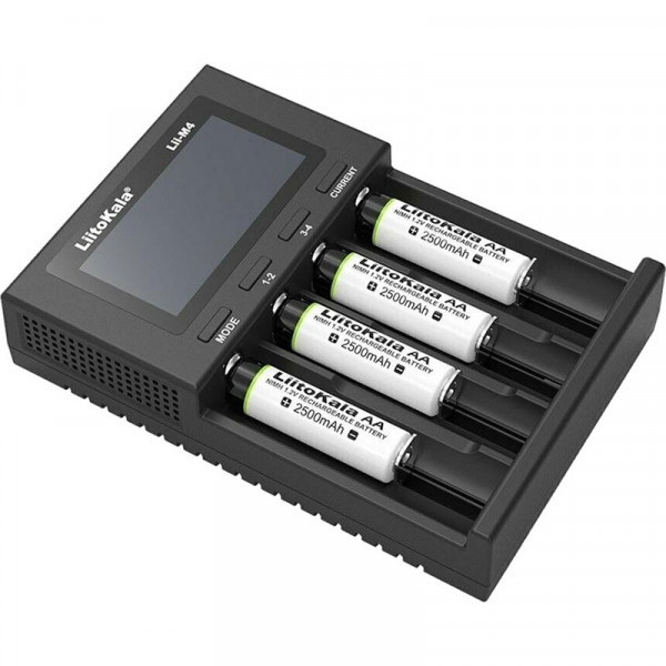 Зарядний пристрій LiitoKala Lii-M4, 4x(Lion/NiMH/NiCd), Power Bank, discharge function (Lii-M4) Київ - фото 3