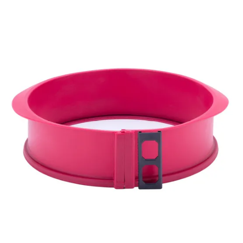 Форма для випікання 26*7см кругла силікон/скляне дно 7757 KAMILLE Житомир