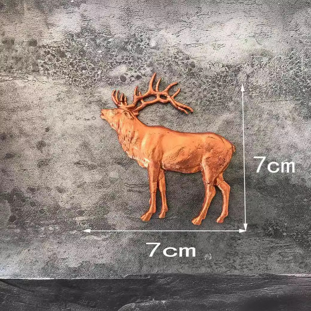 Молд силиконовый Лось 78 на 80 см серый Киев - изображение 4