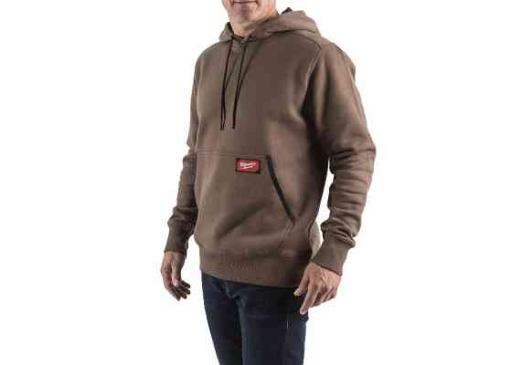 Толстовка WHMW MILWAUKEE, з капюшоном, коричнева, розмір XXL Одесса