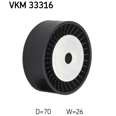 Ролик натяжителя ремня SKF VKM 33316 Винница - изображение 2
