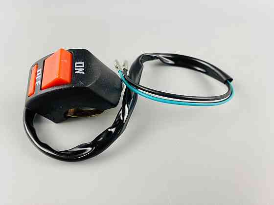 Вимикач універсальний ON-OFF, хомутного типу, диметр 22 мм, 12V/10A, дріт 30 см Мукачево