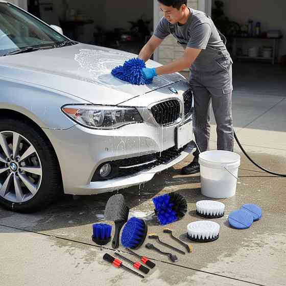 Набір для чищення автомобіля 20 предметів SBR Київ
