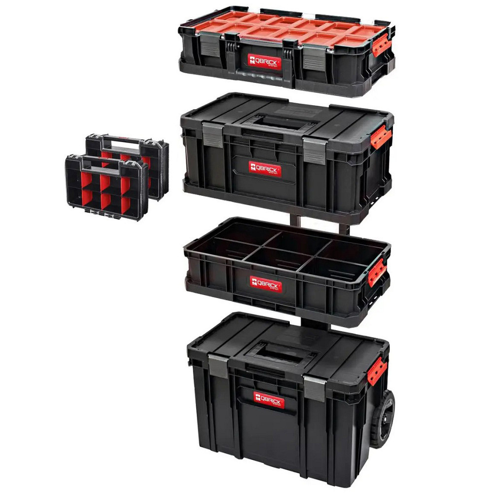 Набор ящиков для инструментов Qbrick System PROMO SET I 6в1 (5901238252597) Киев - изображение 2