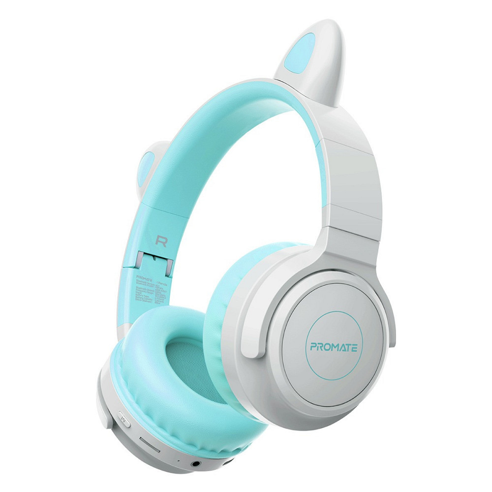 Bluetooth-гарнітура Promate Panda Aqua ( білий/блакитний ) Харьков - изображение 4