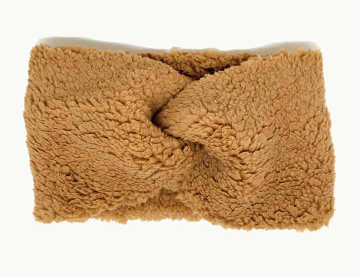 Жіноча пов'язка весна коричнева Тедді Київ - фото 1