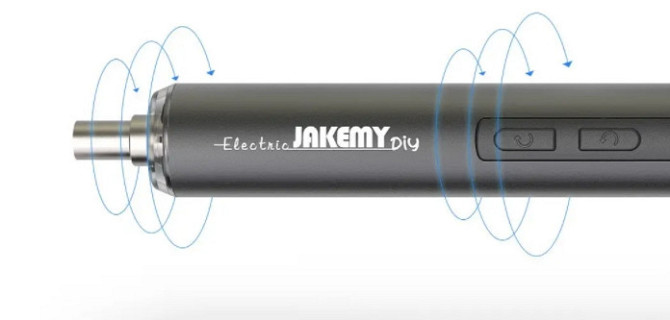 Електрична викрутка Jakemy JM-Y04 з набором біт 25 в 1 Вінниця - фото 4