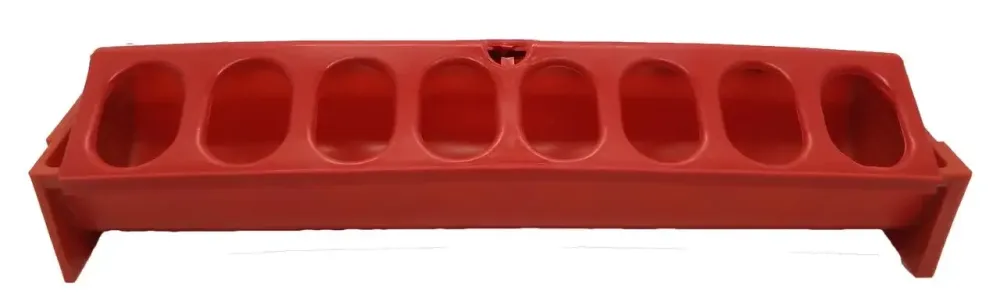 Кормушка лотковая на 8 секций наборная L=30 см 