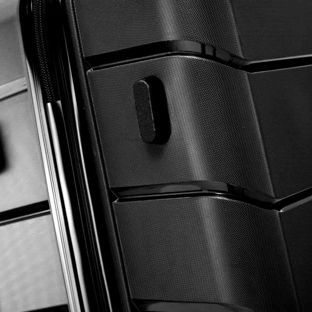 Валіза поліпропіленова WINGS PP06 велика 78 см чорна Київ - фото 5