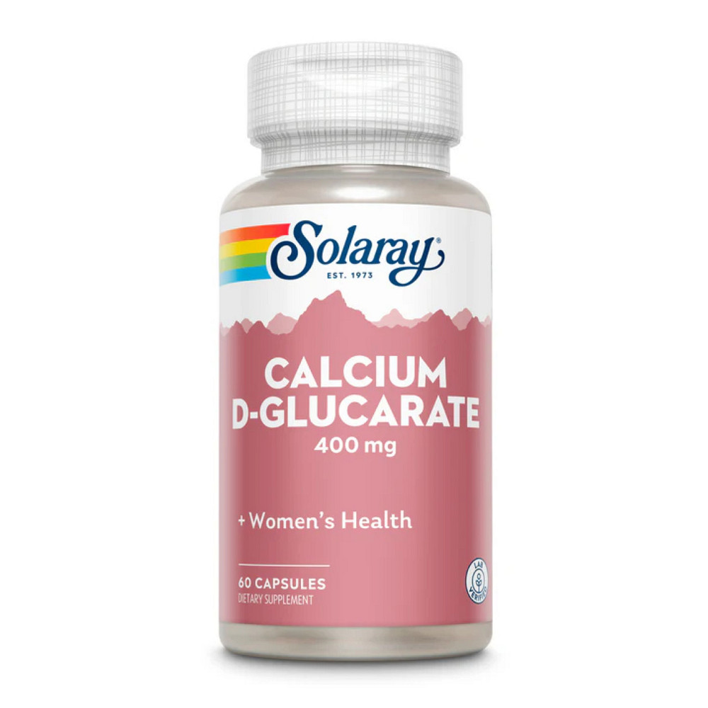 Кальций Д глюкарат Solaray Calcium D Glucarate 400mg 60 caps Киев - изображение 2