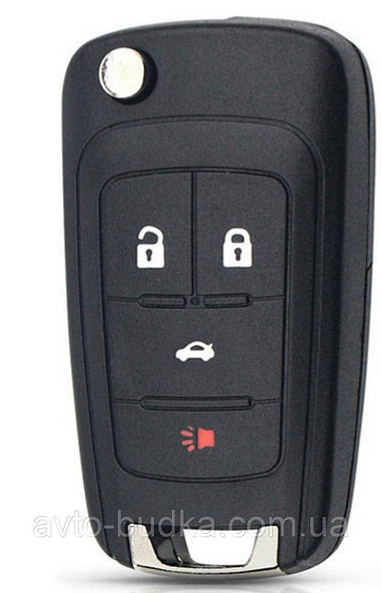 Викидний корпус ключа 4 кнопки Chevrolet Aveo T300 Київ - фото 1