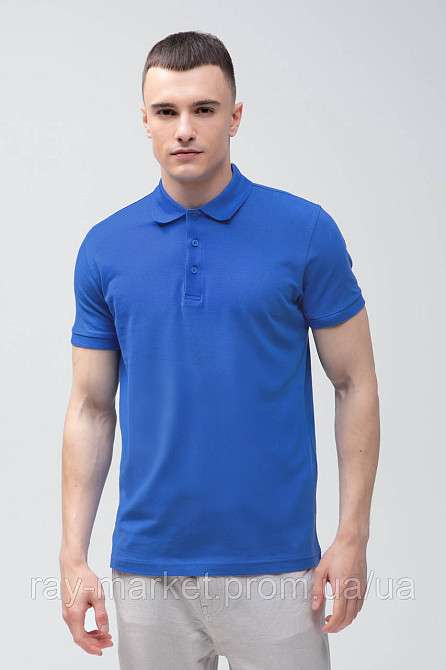 Поло класичне Stedman Lux Polo чоловіче волошкове (ST9060-BRR) XXL Київ - фото 9