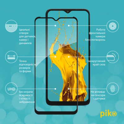 Скло захисне Piko Full Glue Tecno Pop 5 LTE (1283126535383) Вінниця - фото 2