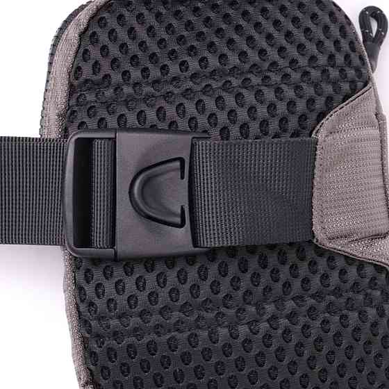 Удобная слинг сумка для путешествий из качественного текстиля Vintage 22869 Серый Киев