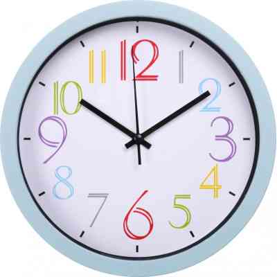 Настінний годинник Optima Rainbow пластиковий, білий (O52095) Вінниця