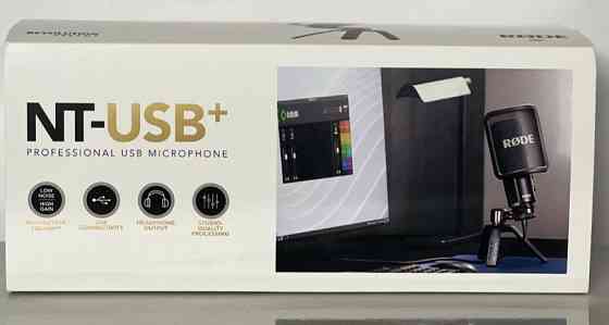 Микрофон студийный для ПК : Rode NT- USB +• НОВІ • запаковані студійні / для ПК/ для подкастів . Киев