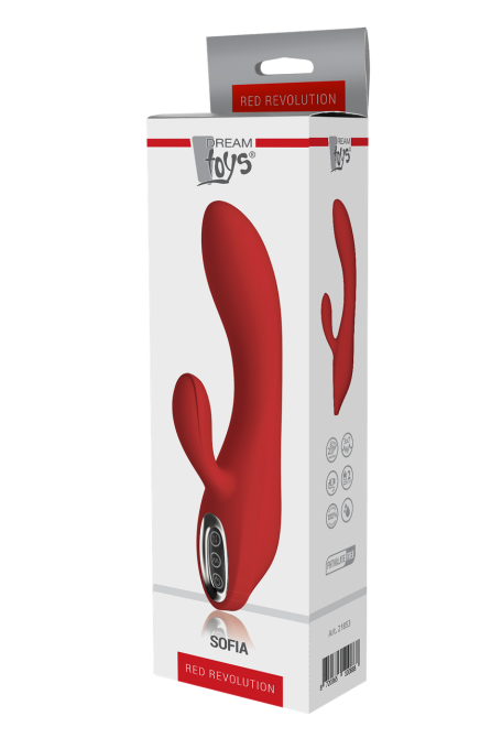 Подвійний вібратор Dream Toys RED REVOLUTION SOFIA Sex Aura Київ - фото 6