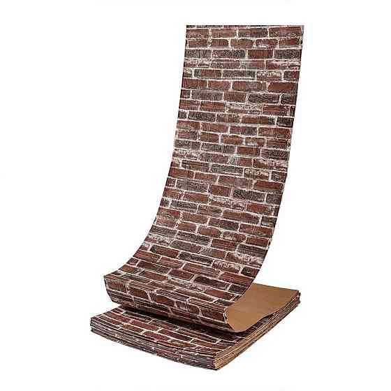 Самоклеющаяся 3D панель 19600x700x3мм Красный Екатеринославский Кирпич SW-00001333 Киев