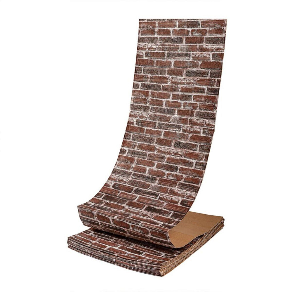 Самоклеюча 3D панель 19600x700x3мм Червона Катеринославська Цегла SW-00001333 Київ - фото 1