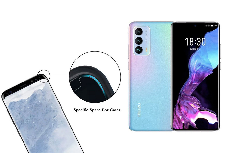 Защитное стекло HyperGlass Pro для Meizu 18, 18S, 18 Pro, 18s Pro – максимальная чувствительность и защита Киев - изображение 3