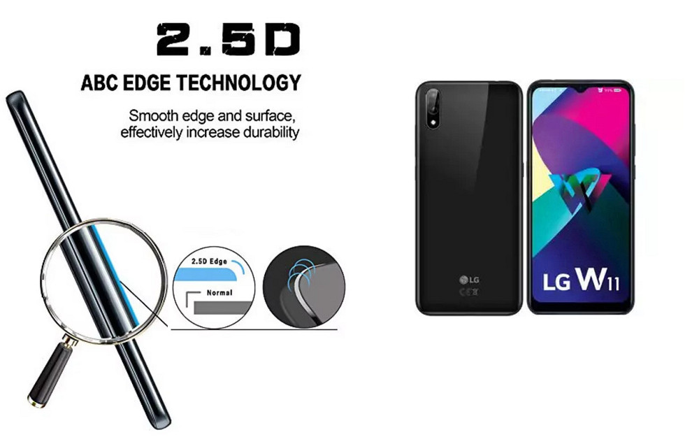 Захисне скло ArmorGlass для LG W11 – стійке до подряпин та ударів Київ - фото 2