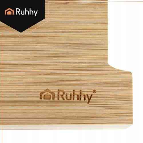 Бамбукова кухонна дошка з двома висувними контейнерами Ruhhy (25707) Нововолинськ