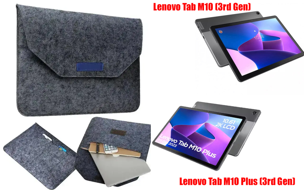 Сумка Wool из войлока для планшета Lenovo Tab M10, Lenovo Tab M11 Киев - изображение 1